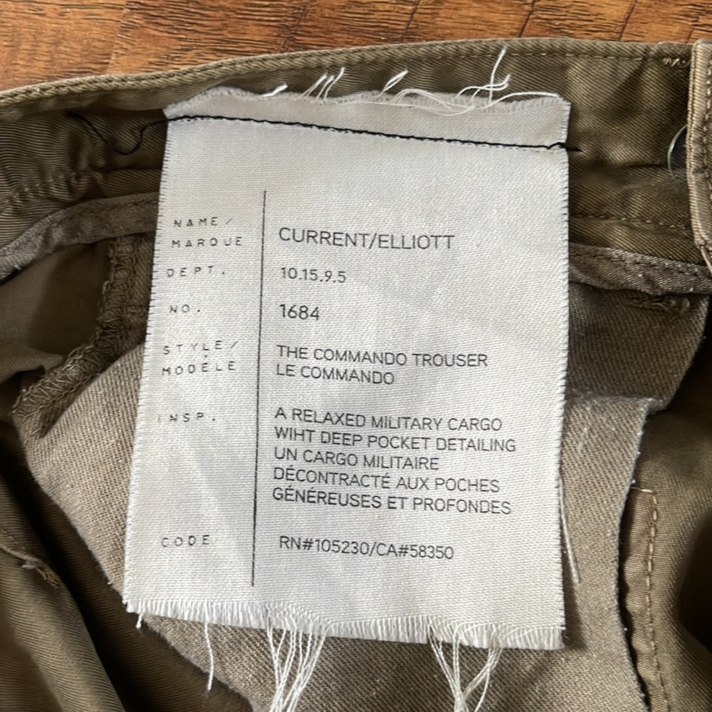 Current Elliott The Commando Trouser - image 7